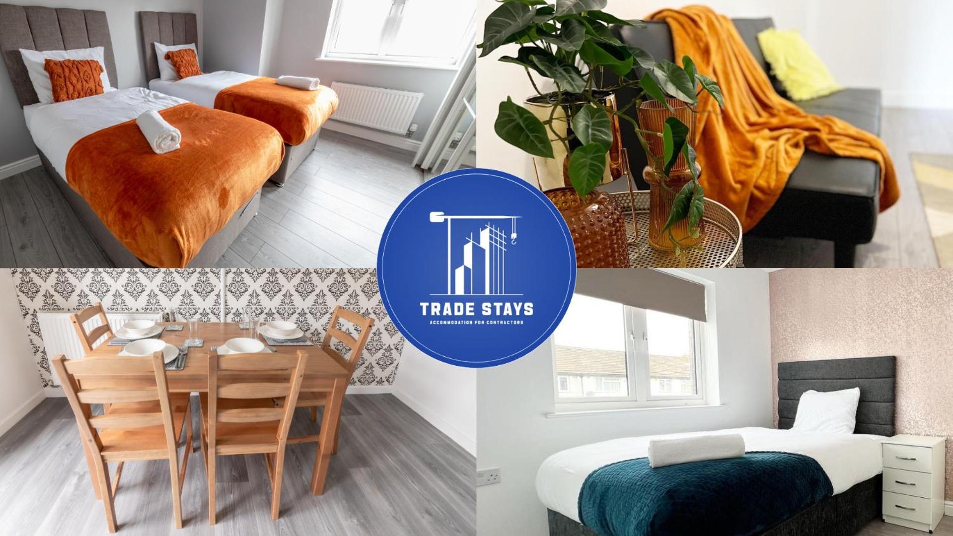 Contractor-Ready House - Bright, Spacious, And Free Wifi Included!